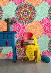 Vintage Geometric Wallpaper